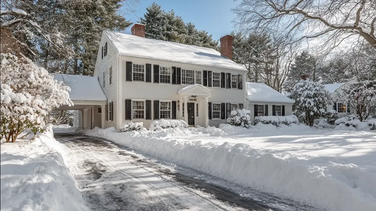 Backyard of home, hardscaping and masonry