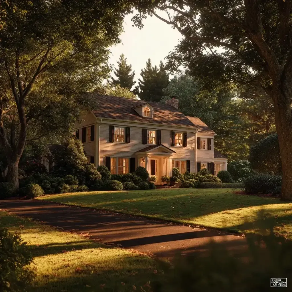 Front yard of home, beautiful landscaping, lawn care